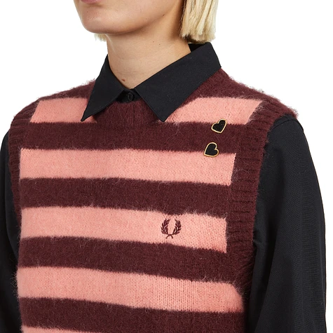 Fred Perry x Amy Winehouse Foundation - Striped Knitted Tank