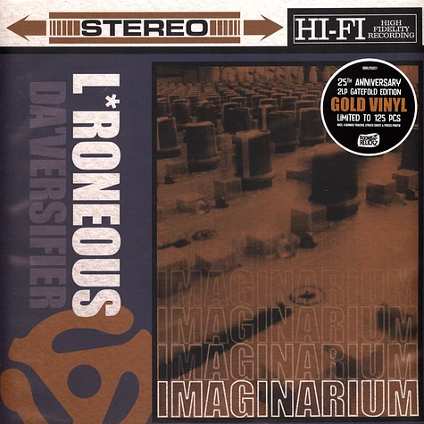 L*Roneous Da'versifier - Imaginarium (25th Anniversary Edition) Golden Vinyl Edition