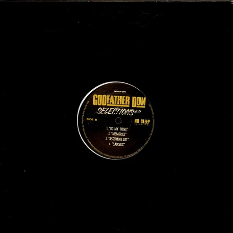 Godfather Don - Selections EP