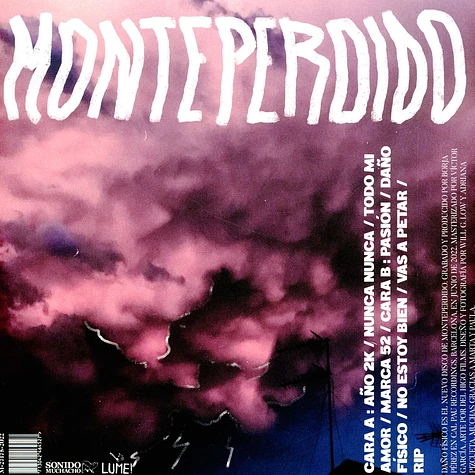 Monteperdido - Dano Fisico Colored Vinyl Edition