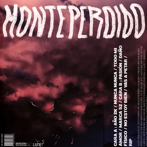 Monteperdido - Dano Fisico Colored Vinyl Edition