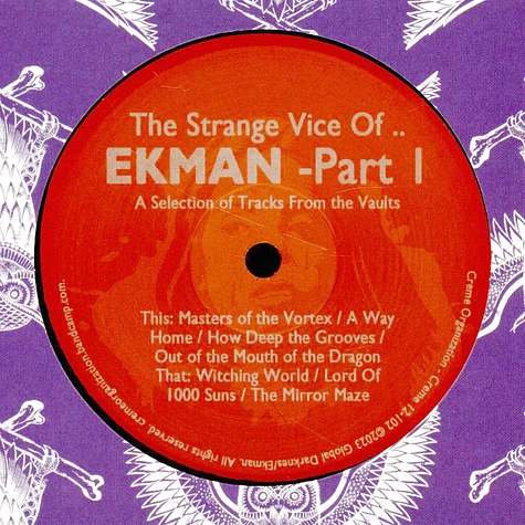Ekman - The Strange Vice Of.. Ekman - Part 1