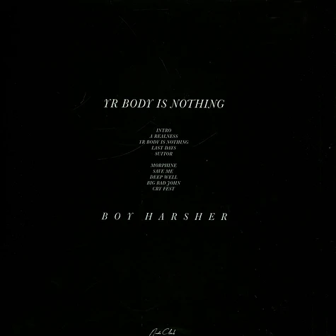 Boy Harsher - Yr Body Is Nothing