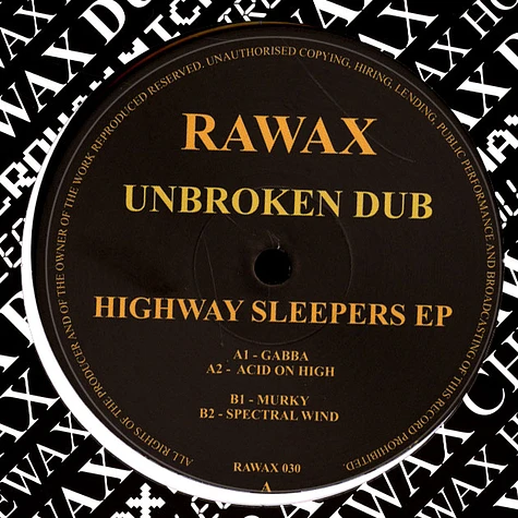 Unbroken Dub - Highway Sleepers EP
