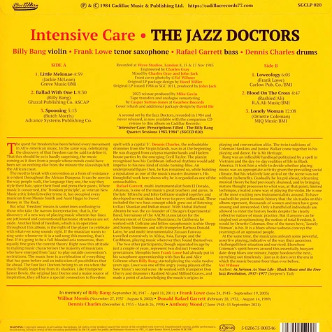 Jazz Doctors - Intensive Care