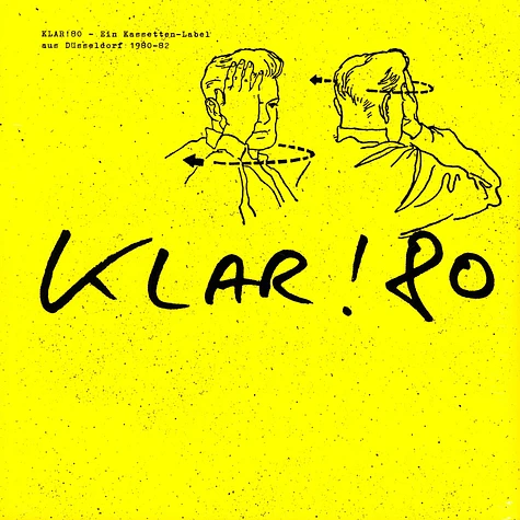 V.A. - Klar!80 Ein Kassetten-Label Aus Düsseldorf 1980 Black Vinyl Edition