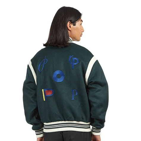 Pop Trading Company - Parra Varsity Jacket