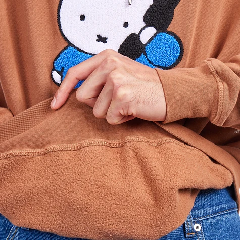 Pop Trading Company x Miffy - Miffy Applique Hooded Sweat