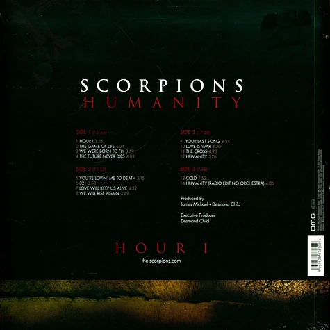 Scorpions - Humanity-Hour I Colored Vinyl Edition