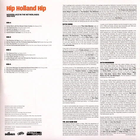 V.A. - Hip Holland Hip: Modern Jazz In The Netherlands 1 Grey Vinyl Edition