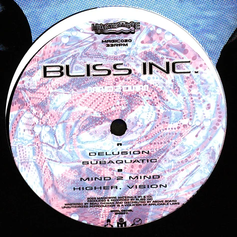 Bliss Inc. - Mind 2 Mind