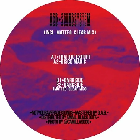 Add+ Soundsystem - Traffic EP