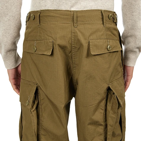 Beams Plus - MIL 6Pockets 80/3 Rip Stop Pants (Olive) | HHV