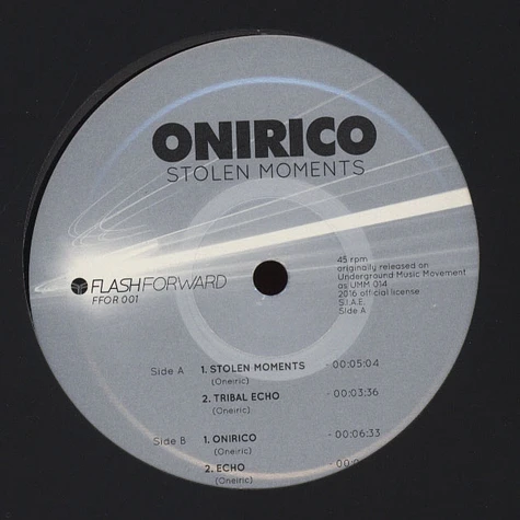 Onirico - Stolen Moments