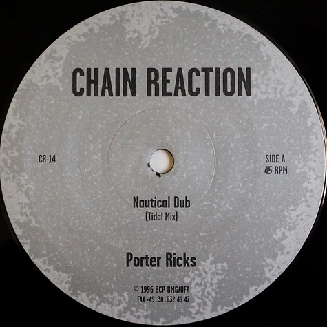 Porter Ricks - Nautical Dub (Tidal Mix) / Port Gentil