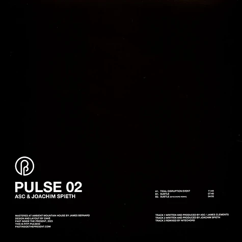 Asc / Joachim Spieth - Pulse 02 Random Colored Vinyl Edition