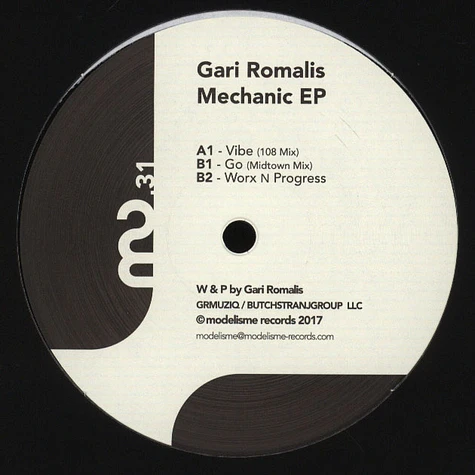 Gari Romalis - Mechanic EP