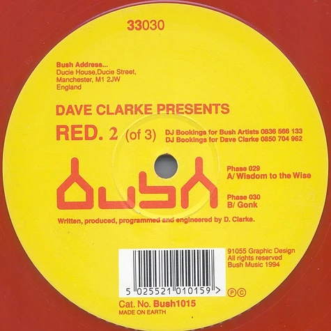 Dave Clarke - Red. 2 (Of 3)