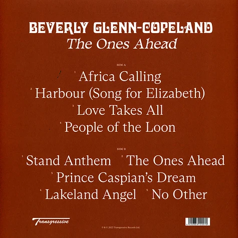 Beverly Glenn-Copeland - The Ones Ahead