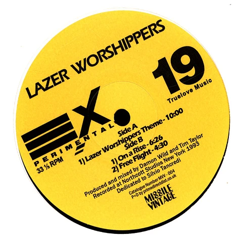 Lazer Worshippers - Lazer Worshippers Theme