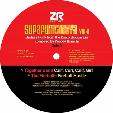 Together Band / The Firebolts - Superfunkanova Vol.3
