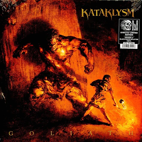 Kataklysm - Goliath Orange With Black White Splatter Vinyl Edition