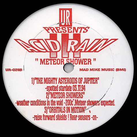 Underground Resistance - Acid Rain III - Meteor Shower