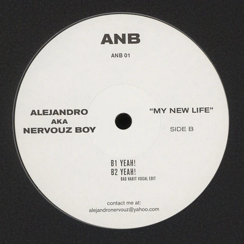 Alejandro aka NervouzBoy - My New Life