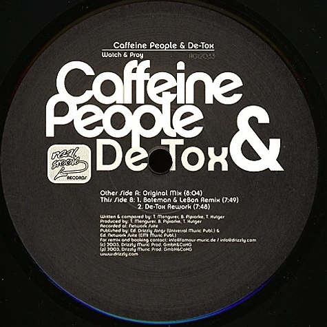 Caffeine People & De-Tox - Watch & Pray