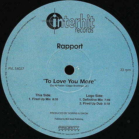Rapport - To Love You More