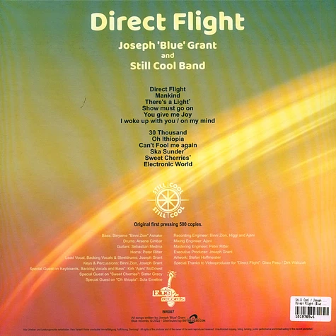 Still Cool / Joseph Blue Grant - Direct Flight (Blue Vinyl, Picture Sleeve)