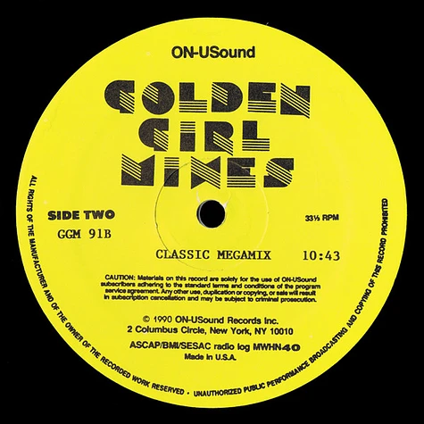 Madonna - Golden Girl Mixes