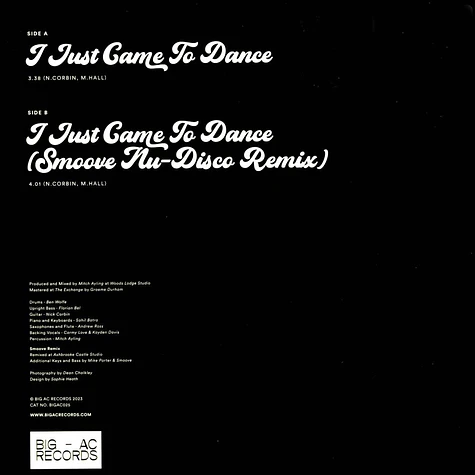 Carmy Love - I Just Came To Dance