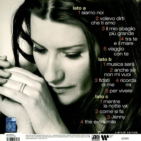 Laura Pausini - Tra Te E Il Mare Purple Vinyl Edition