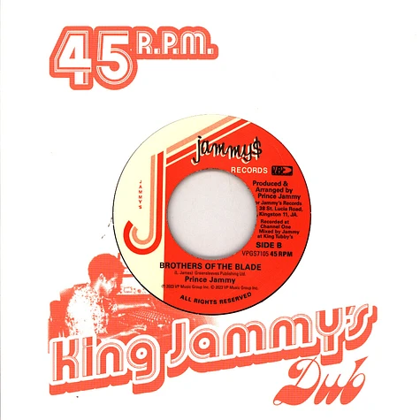 Sugar Minott / Prince Jammy - Give The People What They Want / Brothers Of The Blade