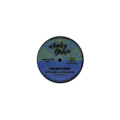 Indica Dubs Meets The Disciples - Raging Storm, Dub / 8 Chambers, Dub