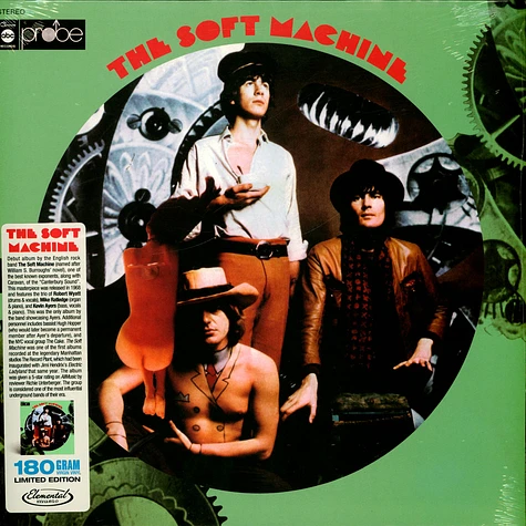 The Soft Machine - Wonderland, Red Coloured Vinyl LP The Soft Machine - Wonderland, Red Coloured Vinyl LP