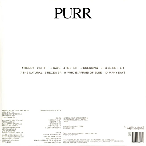 Purr - Who Is Afraid Of Blue