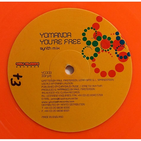 Yomanda - You're Free
