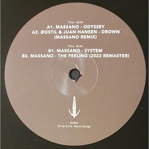 Massano - In My System EP