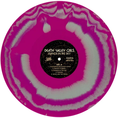 Death Valley Girls - Islands In The Sky Grimace Purple / Silver Vinyl Edition