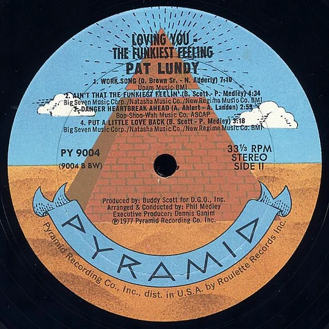 Pat Lundy - Loving You - The Funkiest Feeling