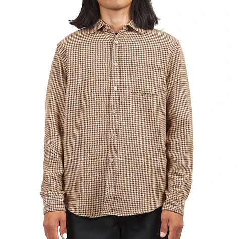 Portuguese Flannel - Abstract Pied Poule Shirt