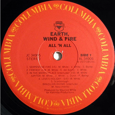 Earth, Wind & Fire - All 'N All