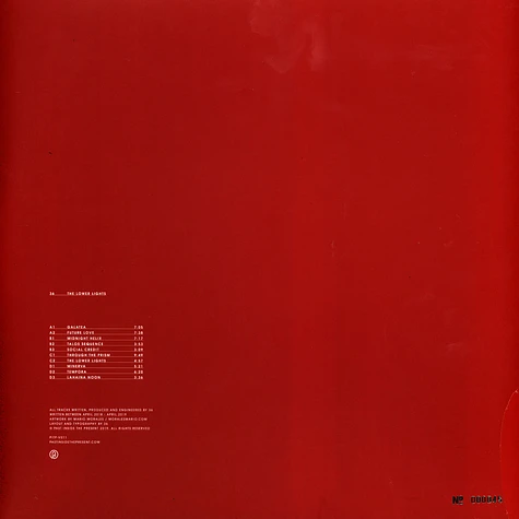 36 - The Lower Lights Opaque Red Vinyl Edtion