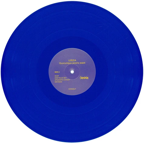 Uzeda - Quocumque Jeceris Stabit Deep Blue Sea Vinyl Edition