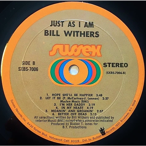 Bill Withers - Just As I Am