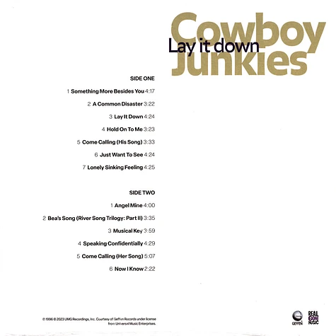 Cowboy Junkies - Lay It Down