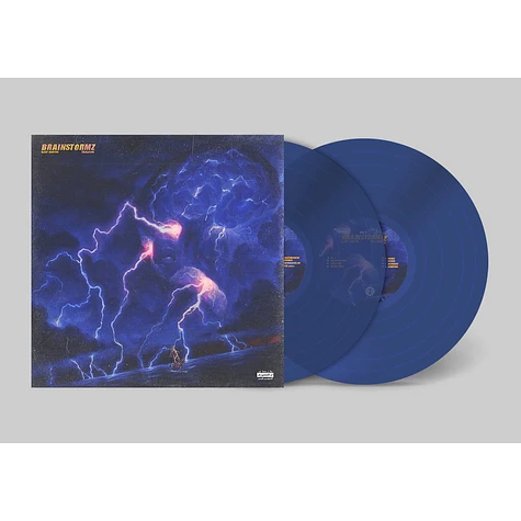 Sleep Sinatra X Kngkvmi - Brainstormz Transparent Blue Vinyl Edition