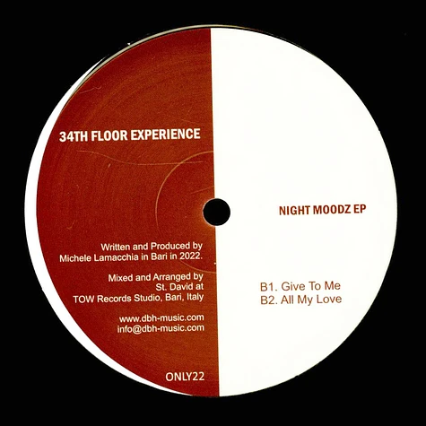 34th Floor Expericnce - Night Moodz EP